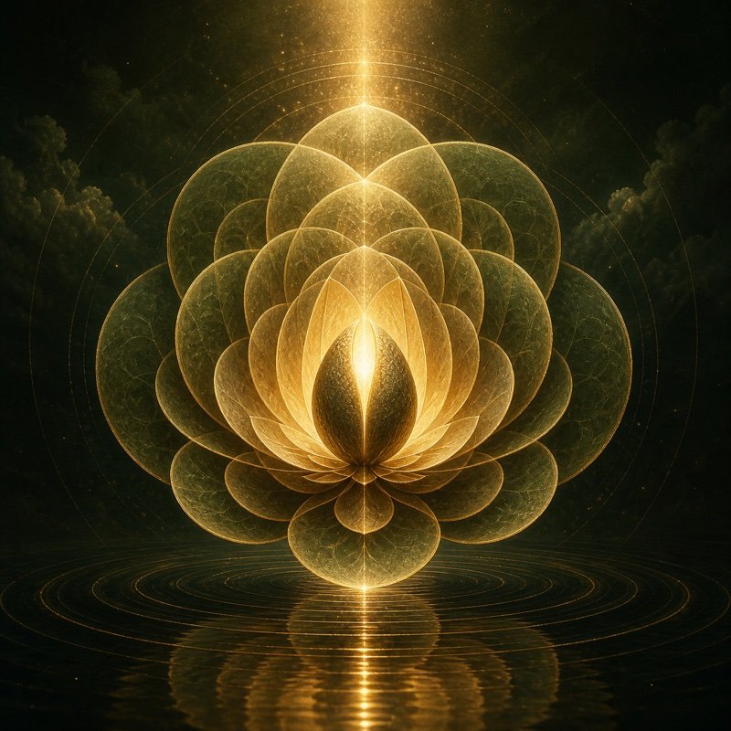 Aurelia Abundance Is Here artwork representing a grounded money manifestation routine