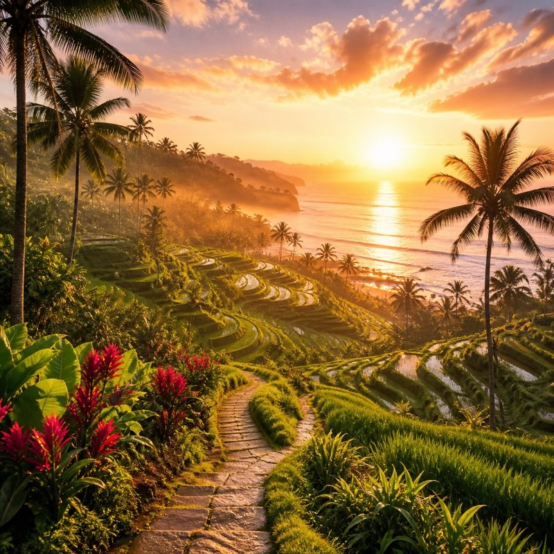 Bali on My Calendar artwork