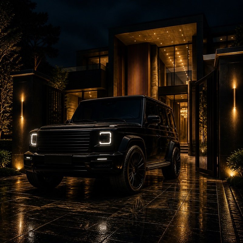 G-Wagon at the Gate artwork