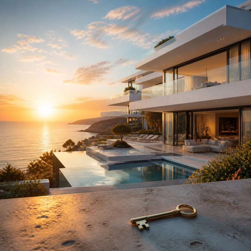 Keys to the Coastal Mansion artwork