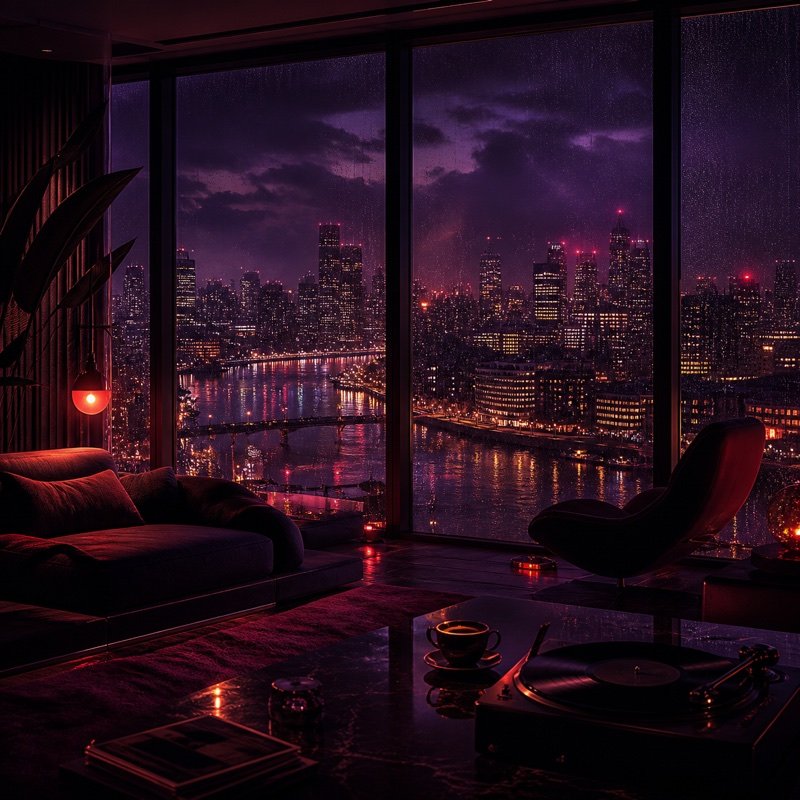 London Apartment Lights artwork