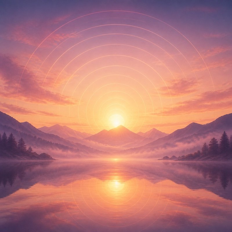 Aurelia Magnetic Morning artwork representing an intentional morning affirmation practice