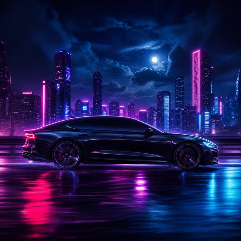 Midnight in the M5 artwork